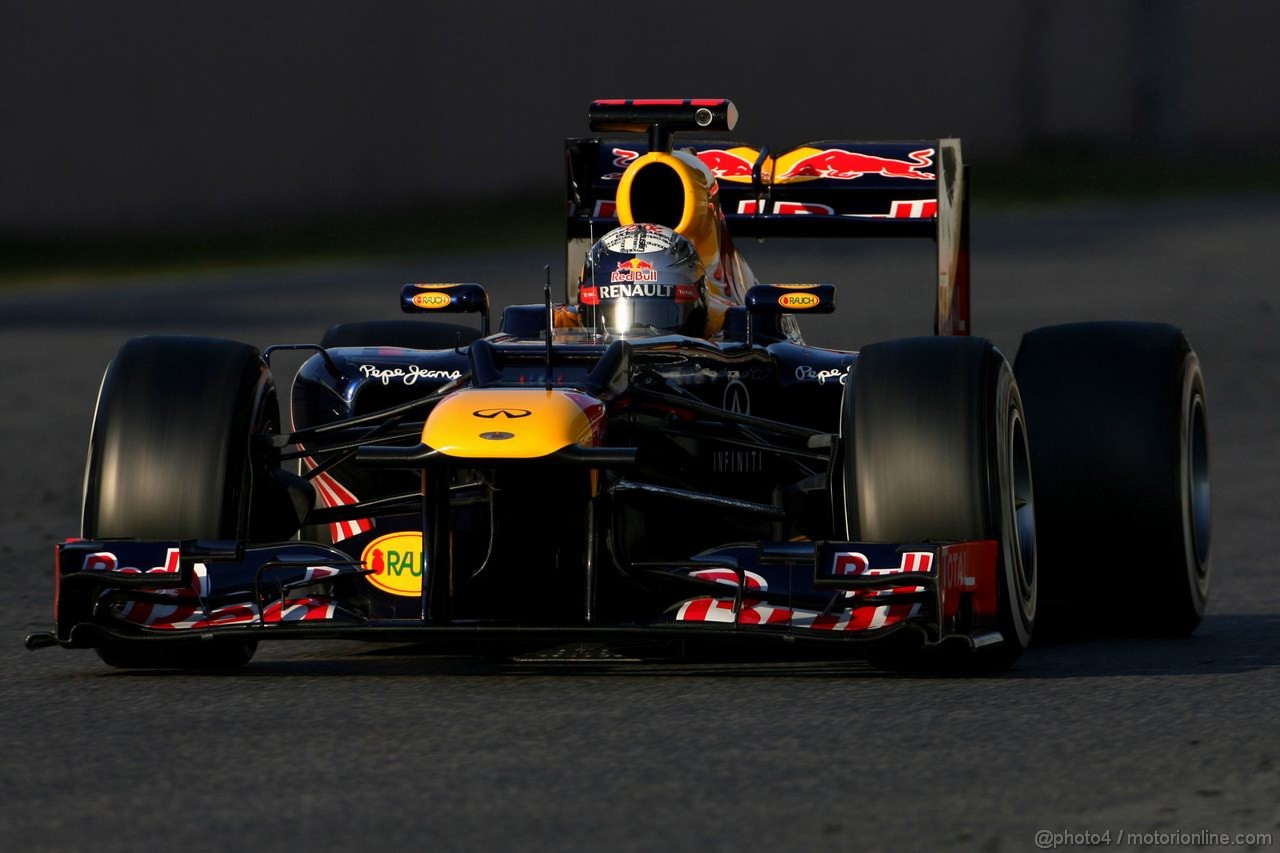 Barcelona Test Marzo 2012, 02.04.2012
Sebastian Vettel (GER), Red Bull Racing