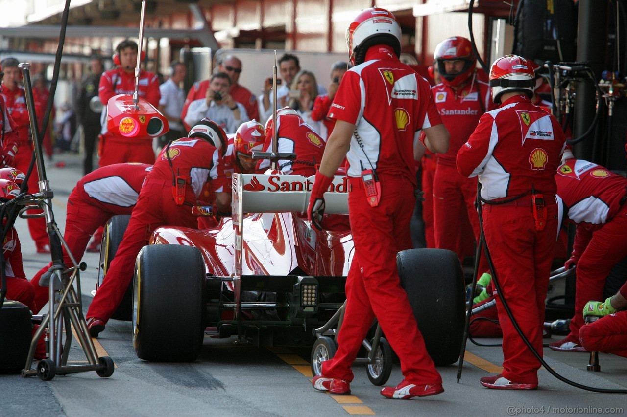 Barcelona Test Marzo 2012, 02.03.2012 Fernando Alonso (ESP), Ferrari, F2012 