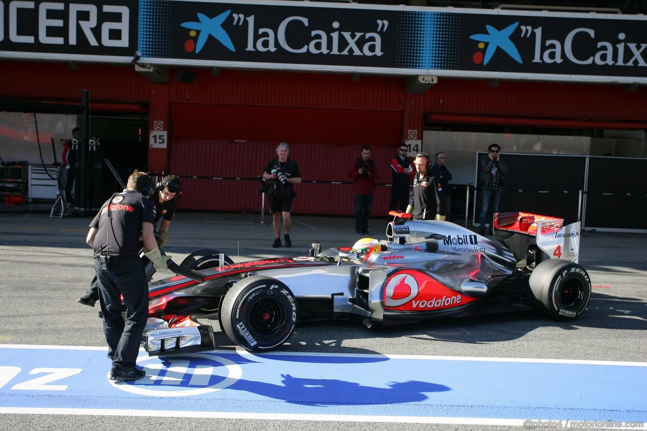 Barcelona Test Marzo 2012 - Prove Libere