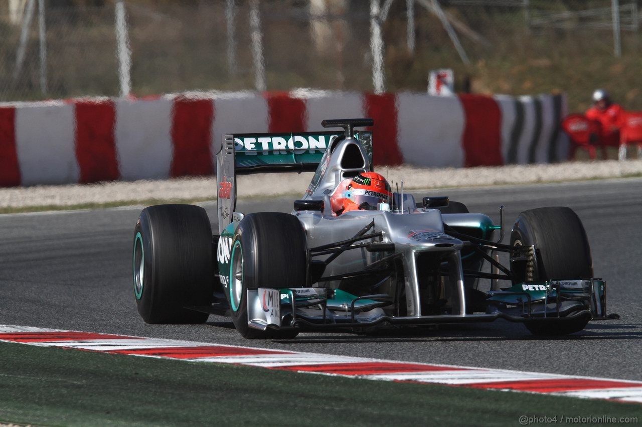 Barcelona Test Marzo 2012 - Prove Libere