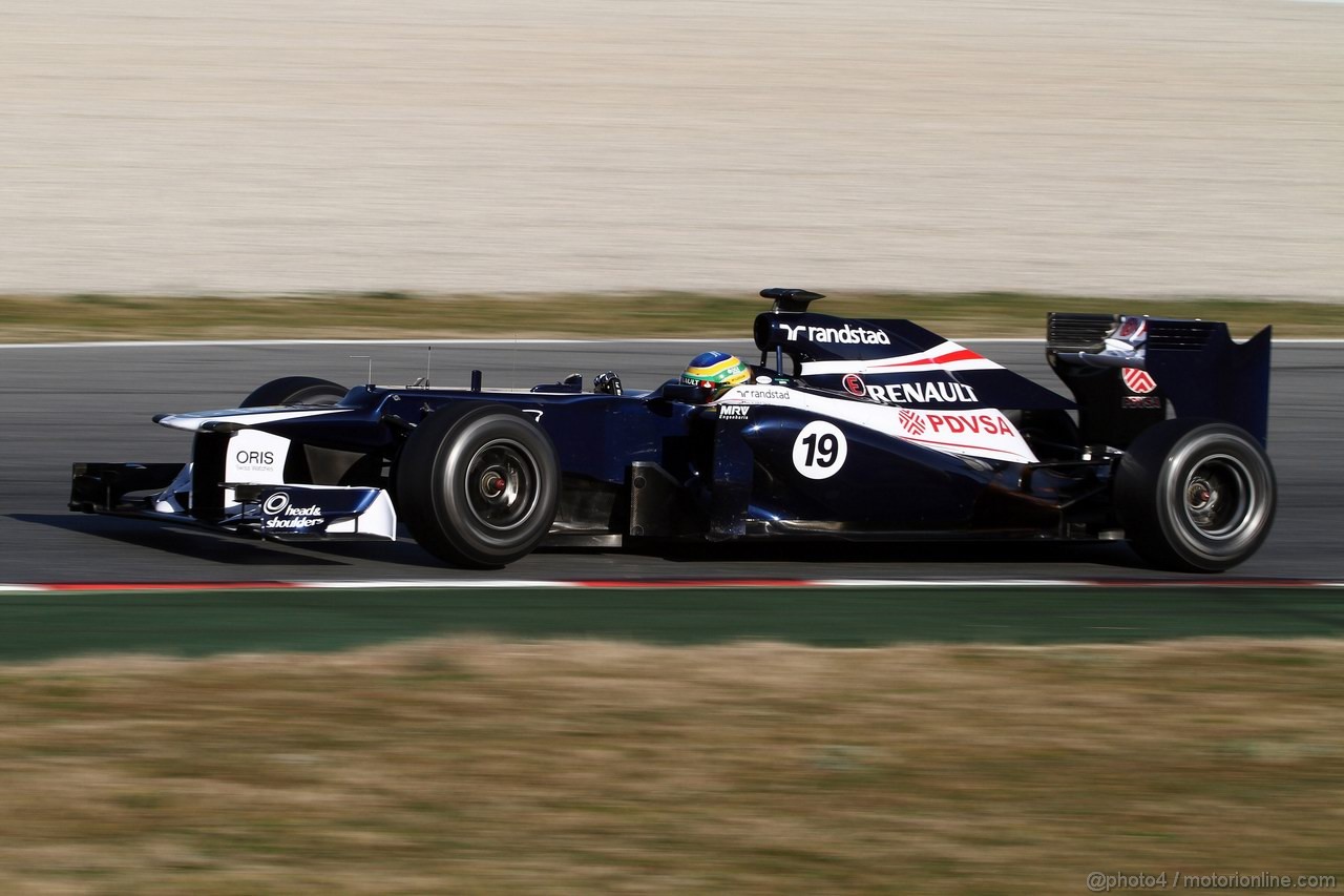 Barcelona Test Marzo 2012, 02.03.2012 Bruno Senna (BRA), Williams-Renault FW34 