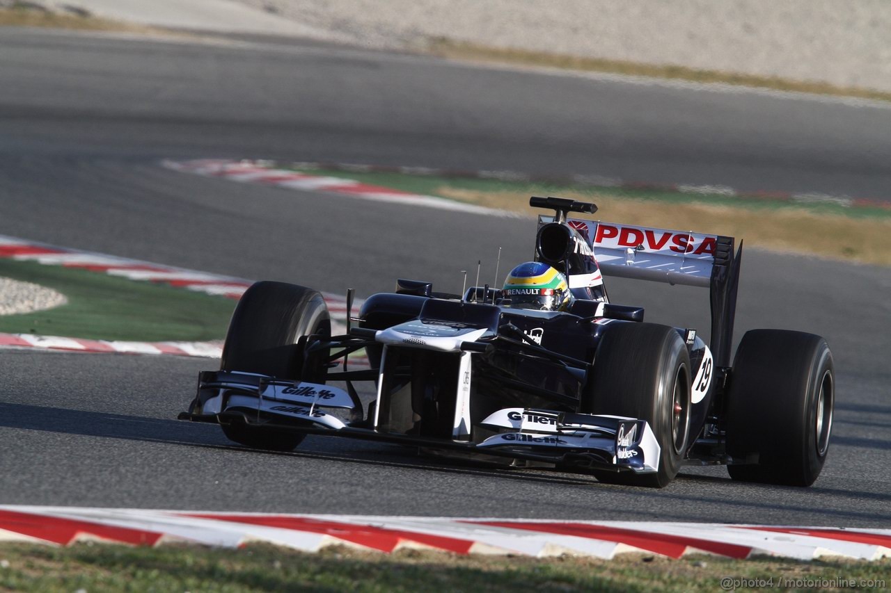 Barcelona Test Marzo 2012, 02.03.2012 Bruno Senna (BRA), Williams-Renault FW34 