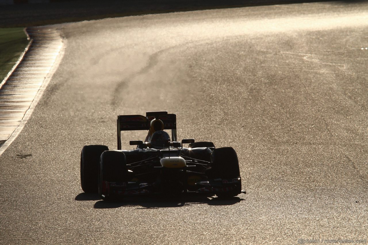 Barcelona Test Marzo 2012, 02.03.2012 Sebastian Vettel (GER), Red Bull Racing, RB8 