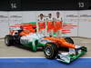 ForceIndia VJM05, Jules Bianchi (FRA) with Nico Hulkenberg (GER) e Paul di Resta (GBR) -  Sahara Force India Formula One Team - VJM05 Launch - Silverstone, UK, 03.02.2012 -  Sahara Force India Formula One Team Copyright Free Image