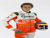 ForceIndia VJM05, Nico Hulkenberg (GER) - Sahara Force India Formula One Team - Driver Studio Photoshoot - Silverstone, UK, 02.02.2012 -  Sahara Force India Formula One Team Copyright Free Image