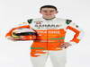 ForceIndia VJM05, Paul di Resta (GBR) - Sahara Force India Formula One Team - Driver Studio Photoshoot - Silverstone, UK, 02.02.2012 -  Sahara Force India Formula One Team Copyright Free Image