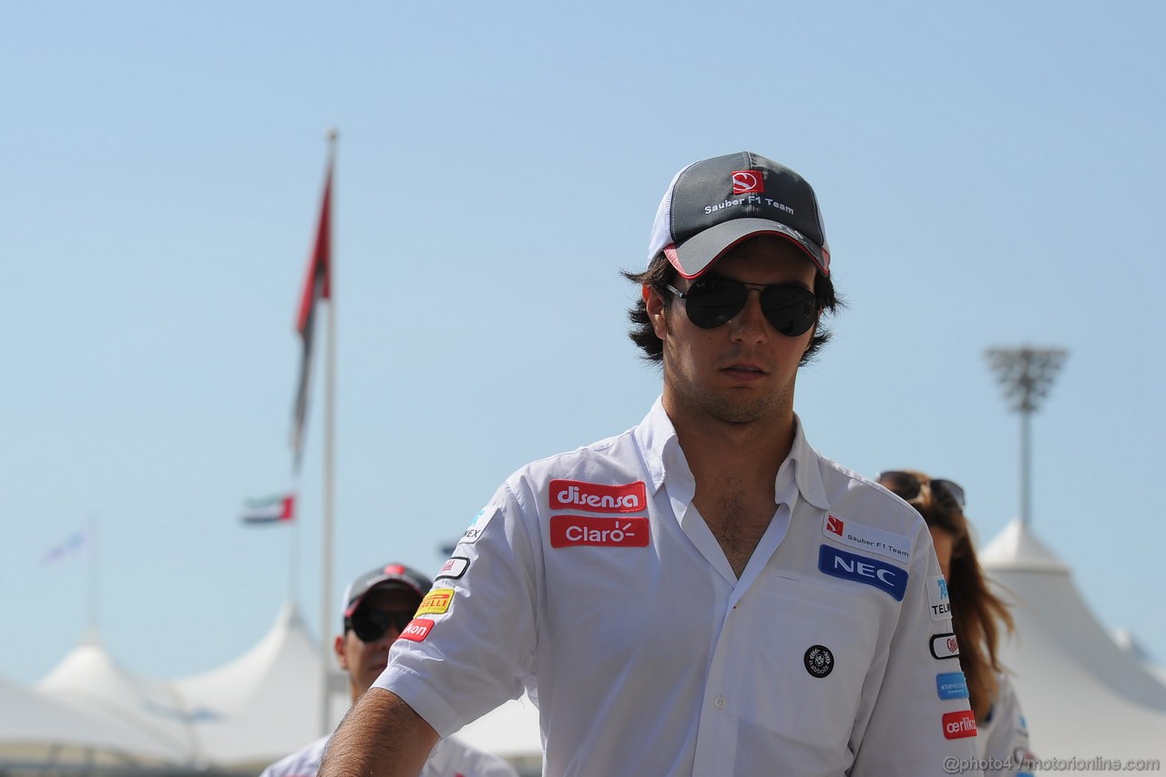 GP ABU DHABI, Sergio Prez (MEX) Sauber F1 Team C31