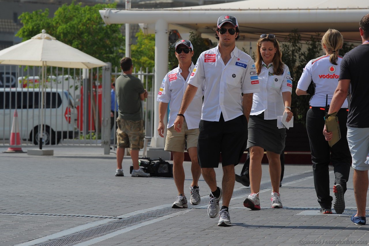 GP ABU DHABI, Sergio Prez (MEX) Sauber F1 Team C31