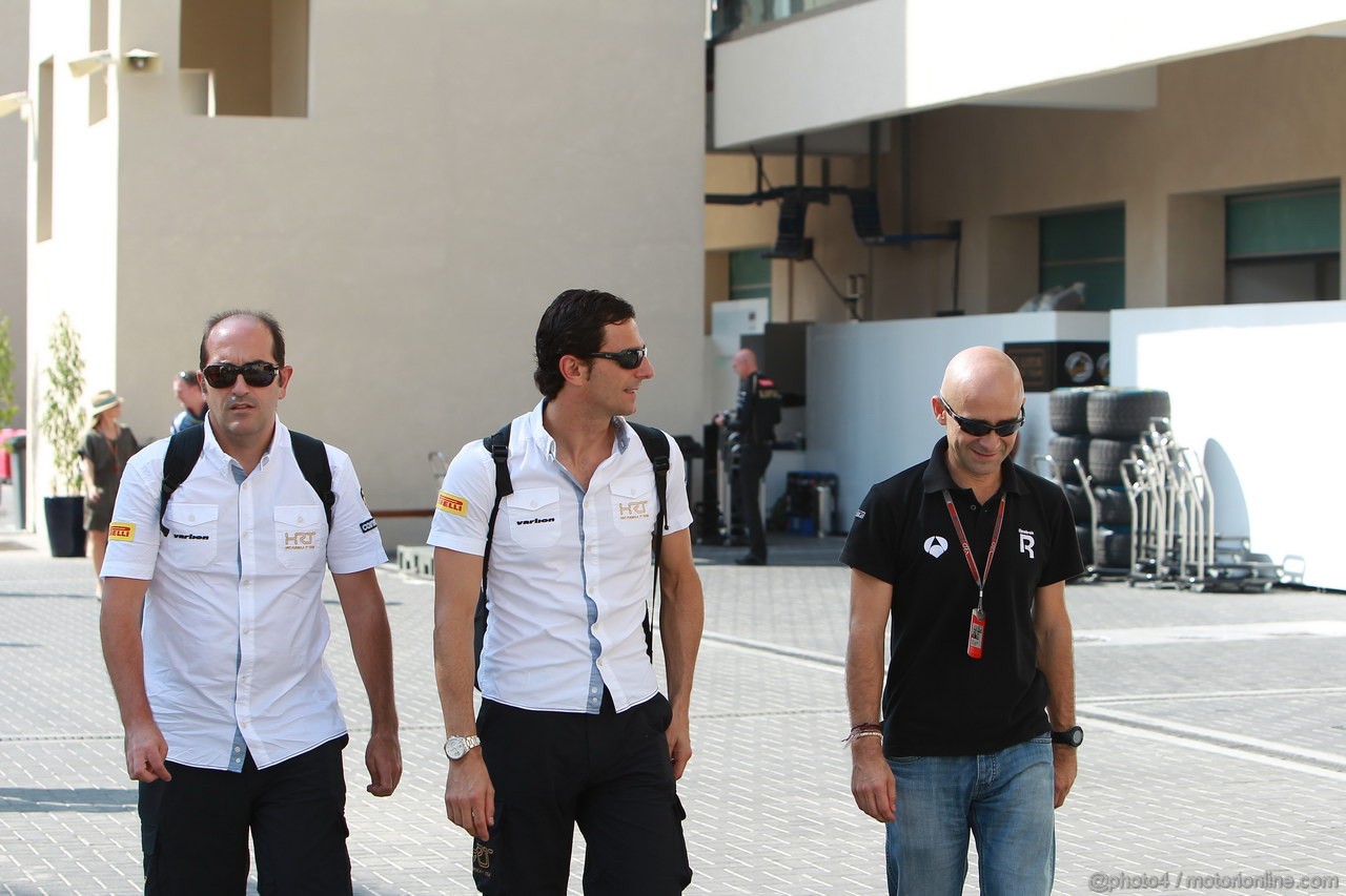 GP ABU DHABI, Pedro de la Rosa (ESP) HRT Formula 1 Team F112