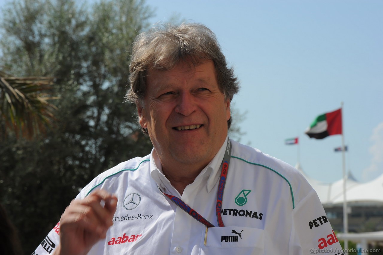 GP ABU DHABI, Norbert Haug (GER), Mercedes Motorsport chief