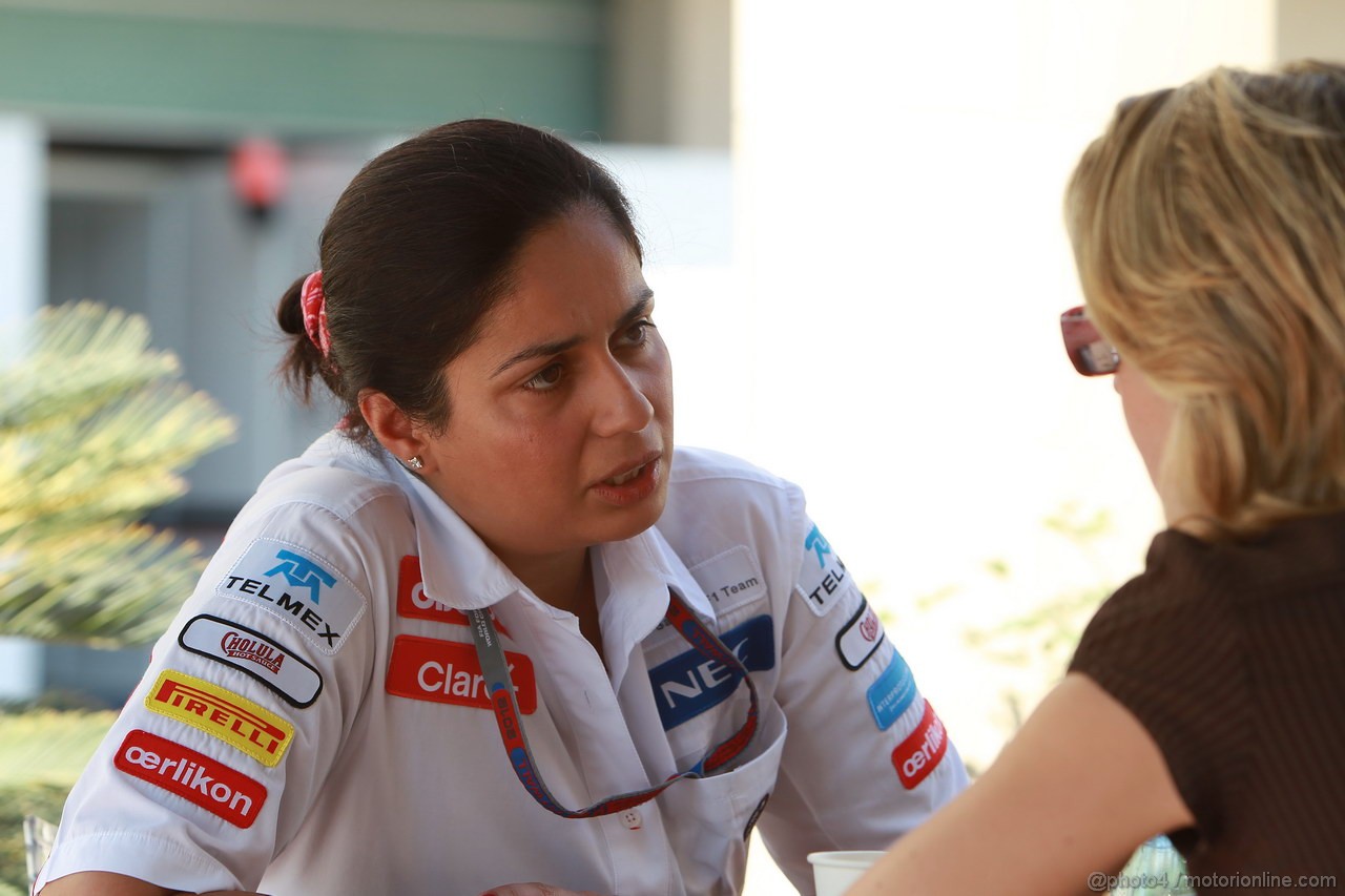 GP ABU DHABI, Monisha Kaltenborn (AUT), CEO e Team Principal, Sauber F1 Team