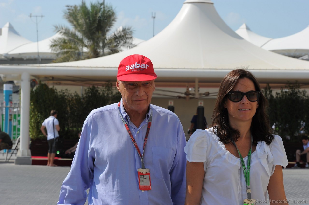 GP ABU DHABI, Niki Lauda (AUT) 
