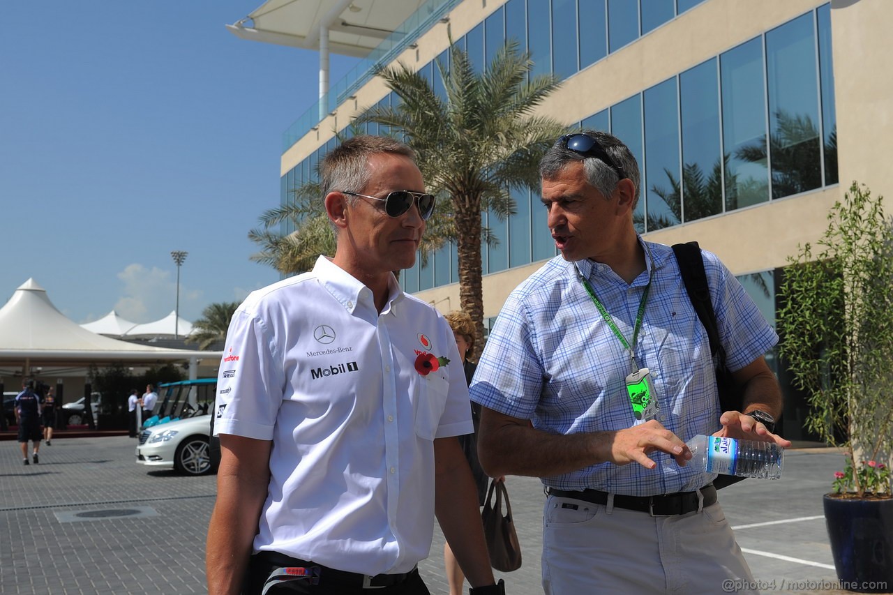 GP ABU DHABI, Martin Whitmarsh (GBR), Chief Executive Officer Mclaren