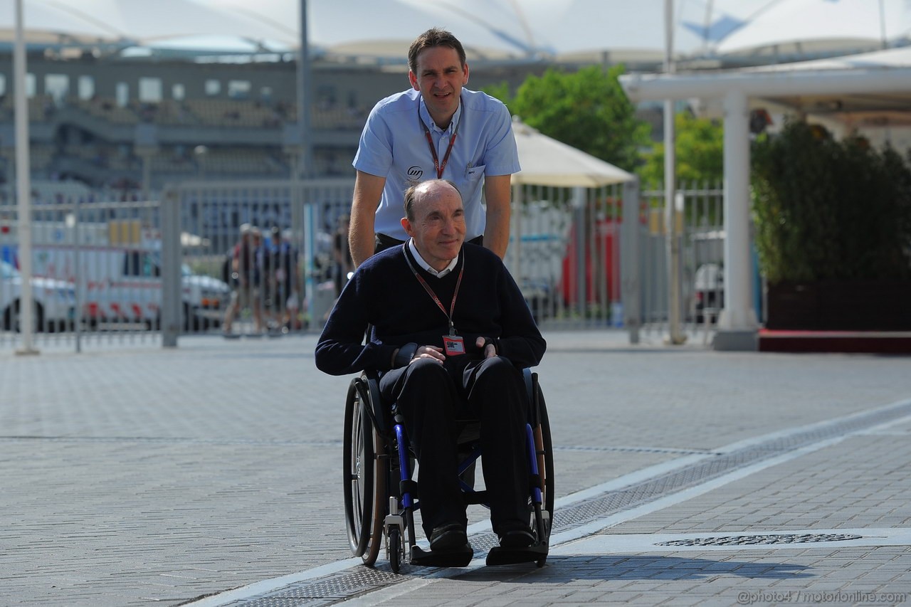 GP ABU DHABI, Sir Frank Williams (GBR), Team Principal Williams F1 Team
