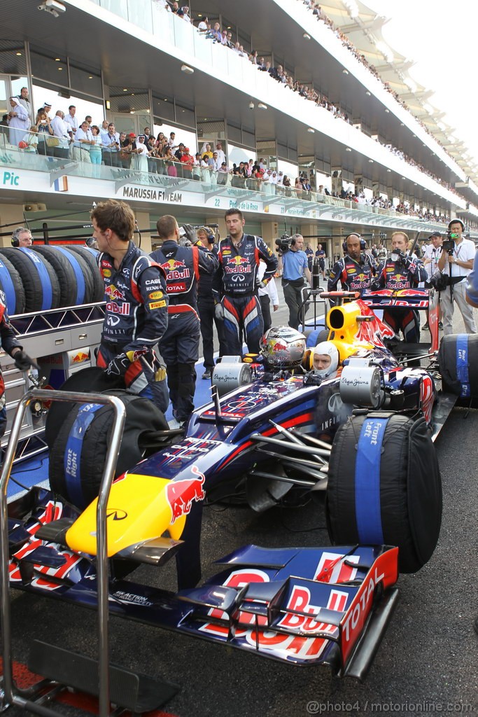 GP ABU DHABI, Sebastian Vettel (GER) Red Bull Racing RB8
