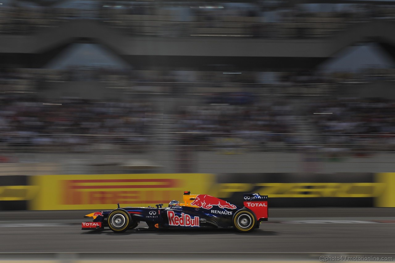 GP ABU DHABI, Gara: Sebastian Vettel (GER) Red Bull Racing RB8