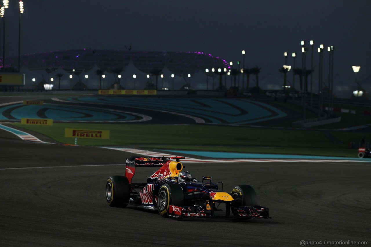 GP ABU DHABI, Gara: Sebastian Vettel (GER) Red Bull Racing RB8