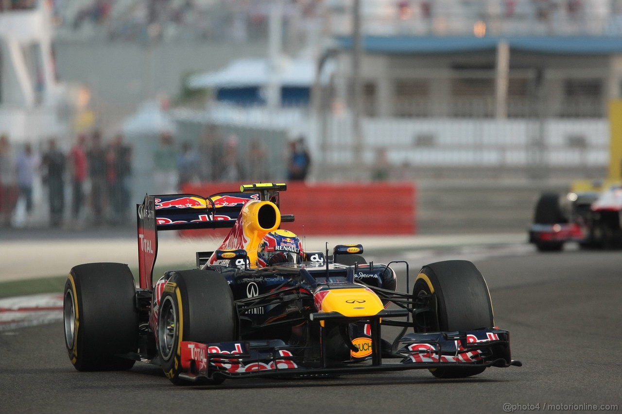 GP ABU DHABI, Gara: Mark Webber (AUS) Red Bull Racing RB8
