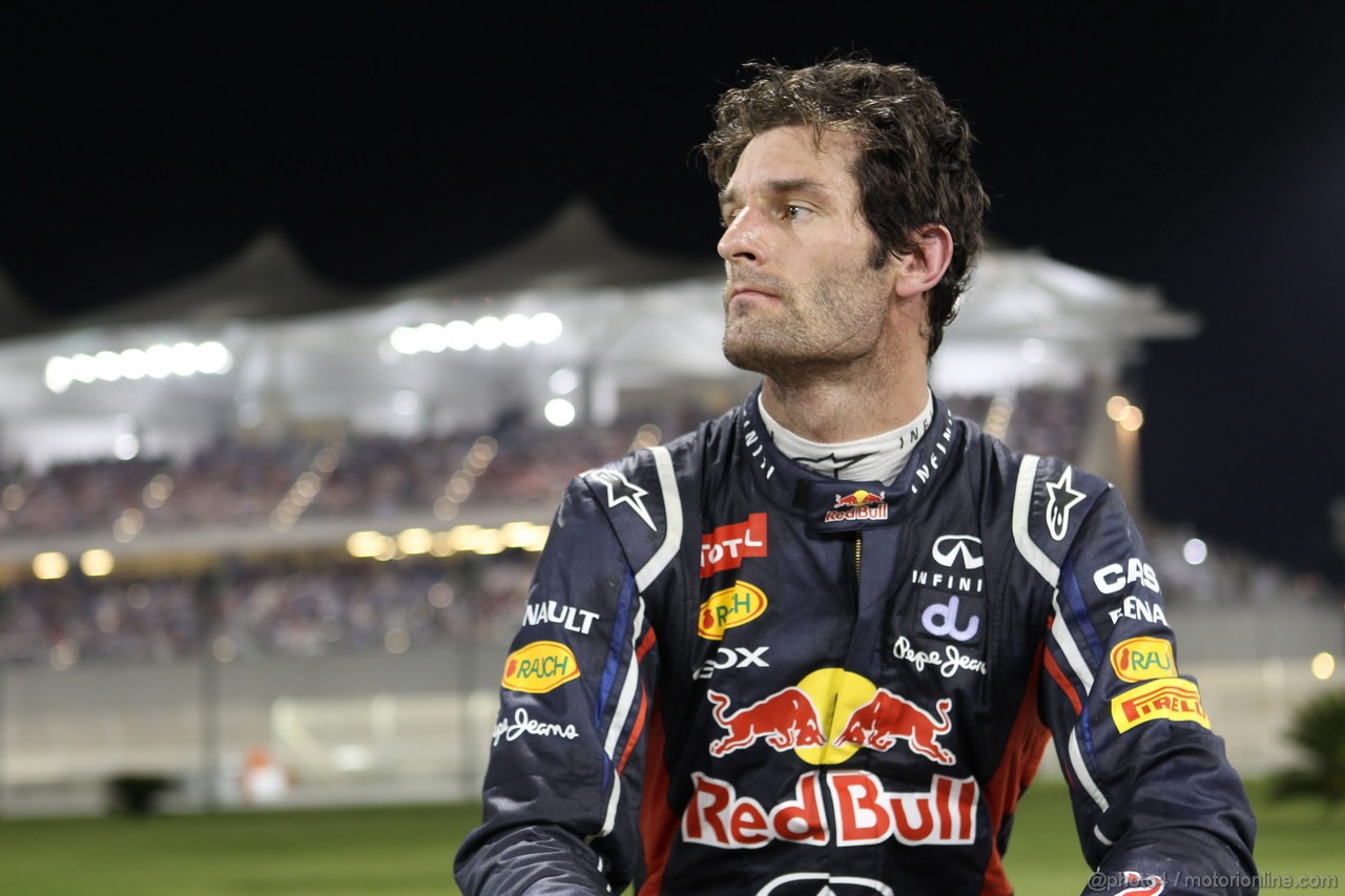 GP ABU DHABI, Gara: Mark Webber (AUS) Red Bull Racing RB8