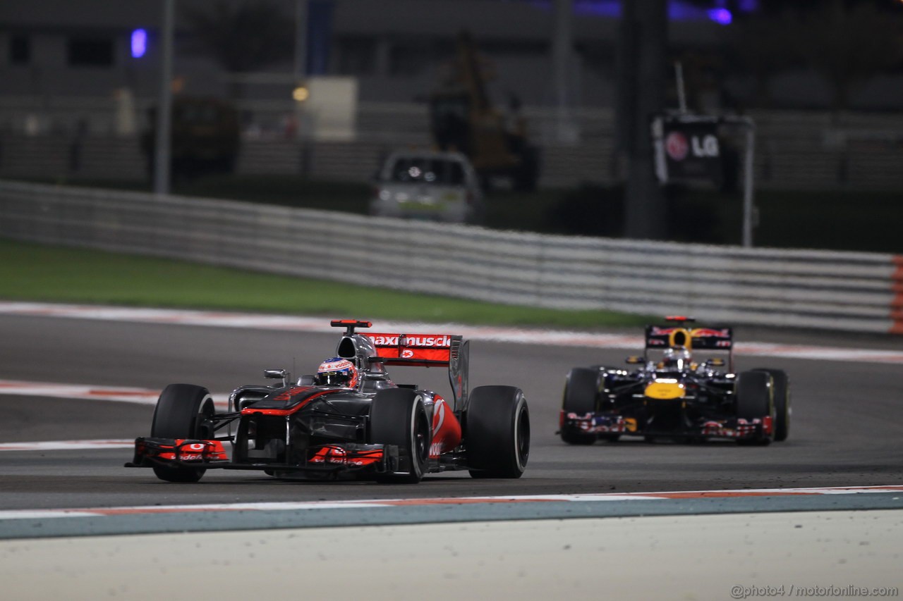 GP ABU DHABI, Gara: Jenson Button (GBR) McLaren Mercedes MP4-27