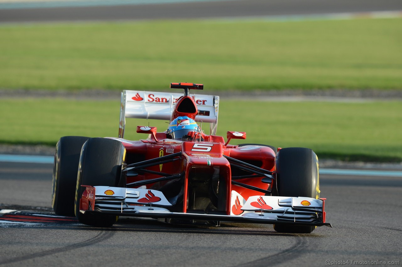 GP ABU DHABI, Gara: Fernando Alonso (ESP) Ferrari F2012
