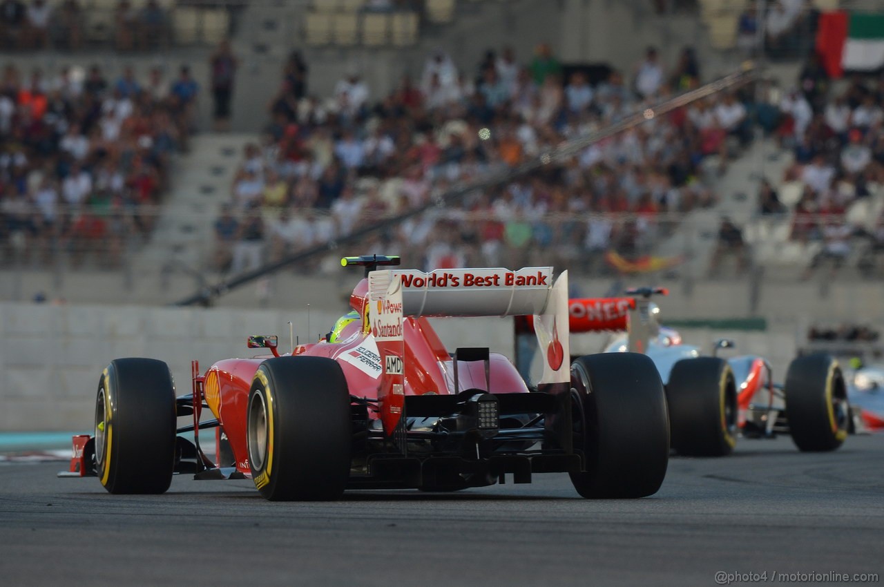 GP ABU DHABI, Gara: Felipe Massa (BRA) Ferrari F2012