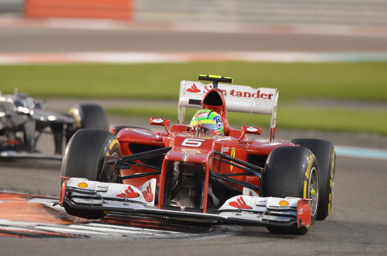 GP ABU DHABI, Gara: Felipe Massa (BRA) Ferrari F2012