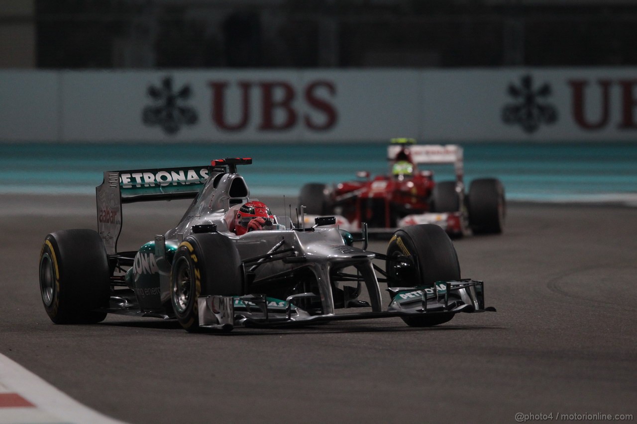 GP ABU DHABI, Gara: Michael Schumacher (GER) Mercedes AMG F1 W03