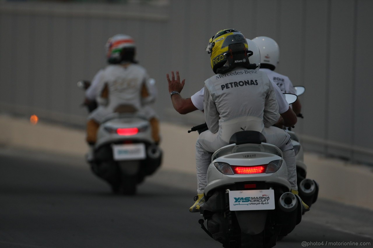 GP ABU DHABI, Gara: Nico Rosberg (GER) Mercedes AMG F1 W03