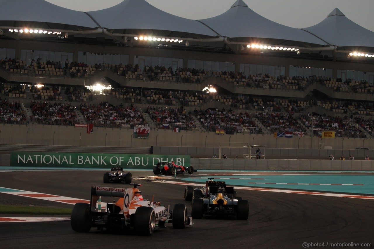 GP ABU DHABI, Gara: Paul di Resta (GBR) Sahara Force India F1 Team VJM05