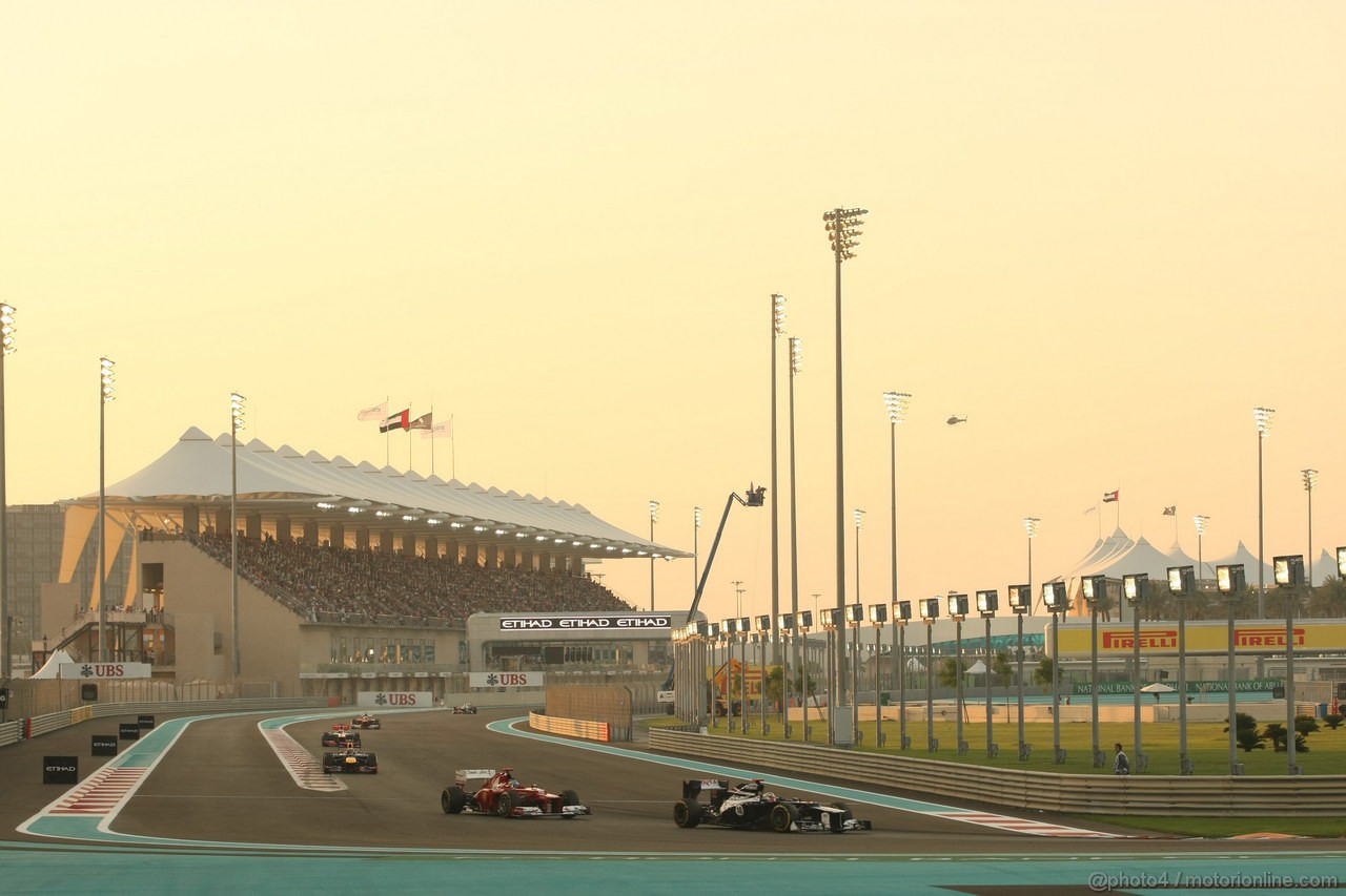 GP ABU DHABI, Gara: Pastor Maldonado (VEN) Williams F1 Team FW34