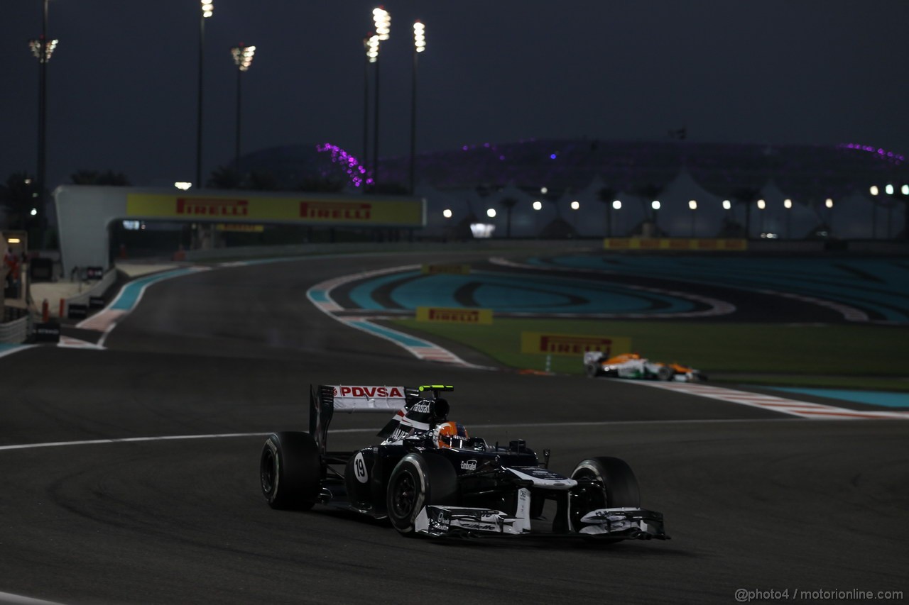 GP ABU DHABI, Gara: Bruno Senna (BRA) Williams F1 Team FW34