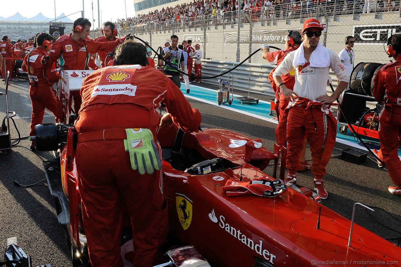 GP ABU DHABI, ABU DHABI - 04/11/2012
 FOTO ERCOLE COLOMBO