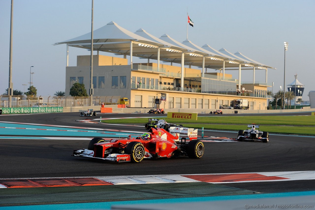 GP ABU DHABI, ABU DHABI - 04/11/2012
 FOTO ERCOLE COLOMBO