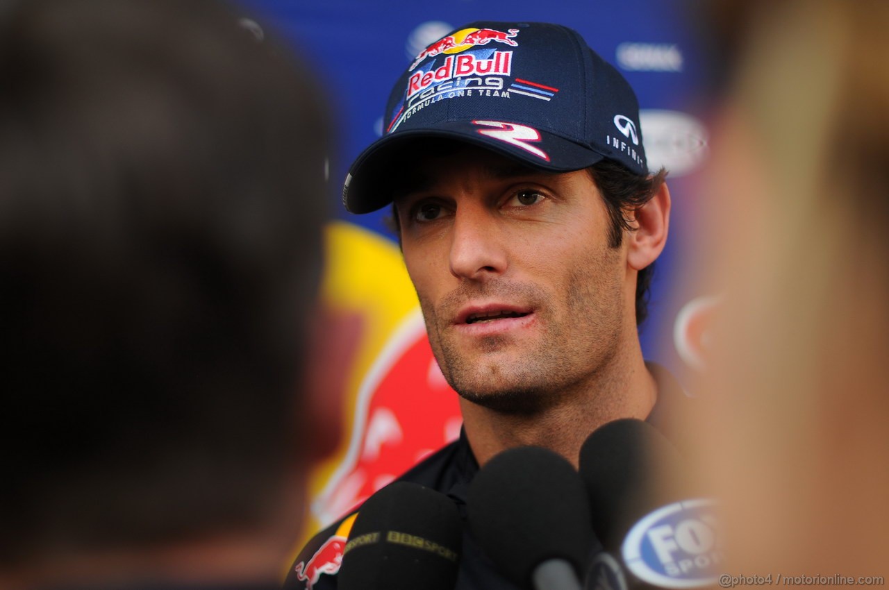 GP ABU DHABI, Mark Webber (AUS) Red Bull Racing RB8