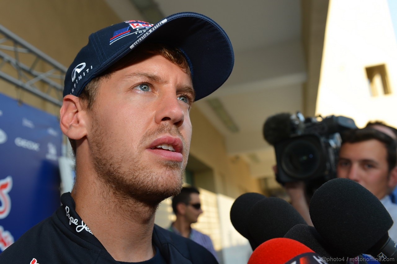 GP ABU DHABI, Sebastian Vettel (GER) Red Bull Racing RB8