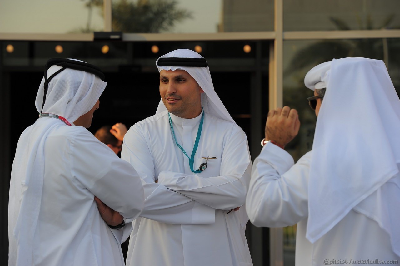 GP ABU DHABI, Atmosphere