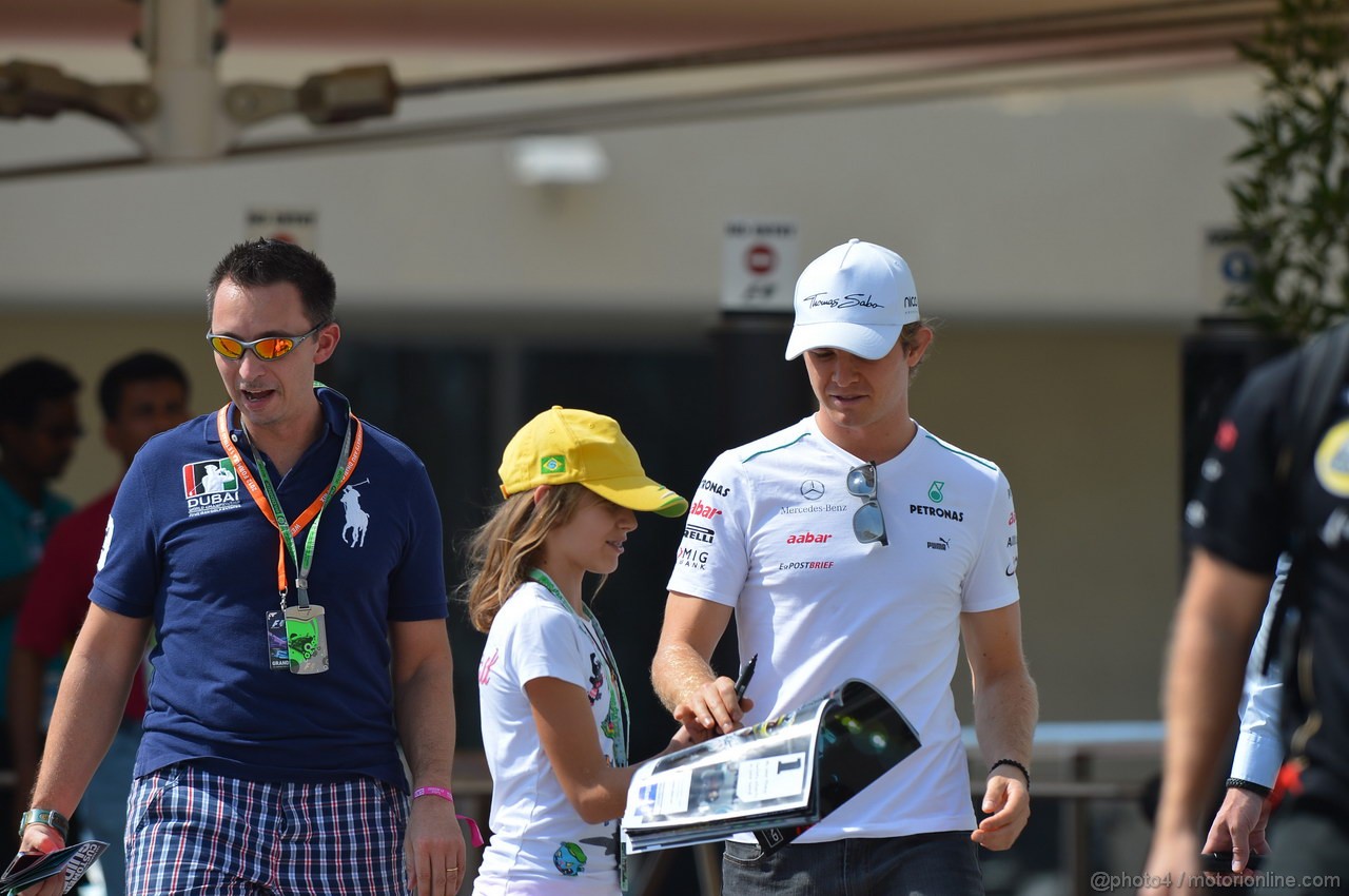 GP ABU DHABI, Nico Rosberg (GER) Mercedes AMG F1 W03