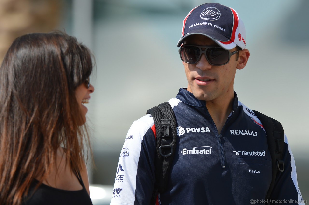 GP ABU DHABI, Pastor Maldonado (VEN) Williams F1 Team FW34