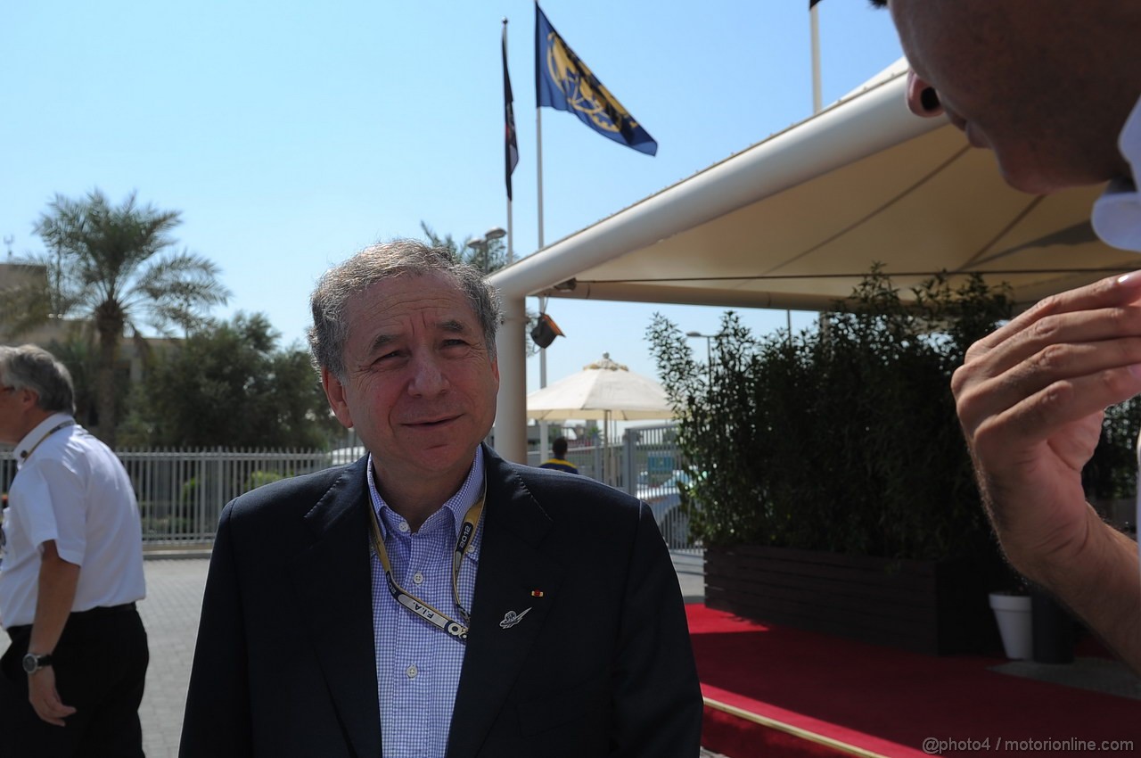 GP ABU DHABI, Jean Todt (FRA), President FIA