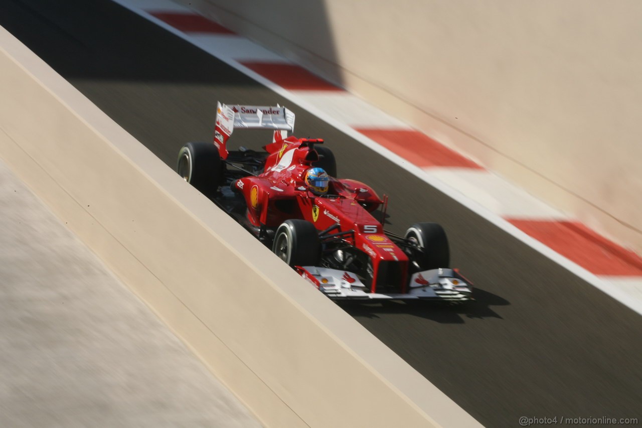 GP ABU DHABI, Prove Libere 3: Fernando Alonso (ESP) Ferrari F2012