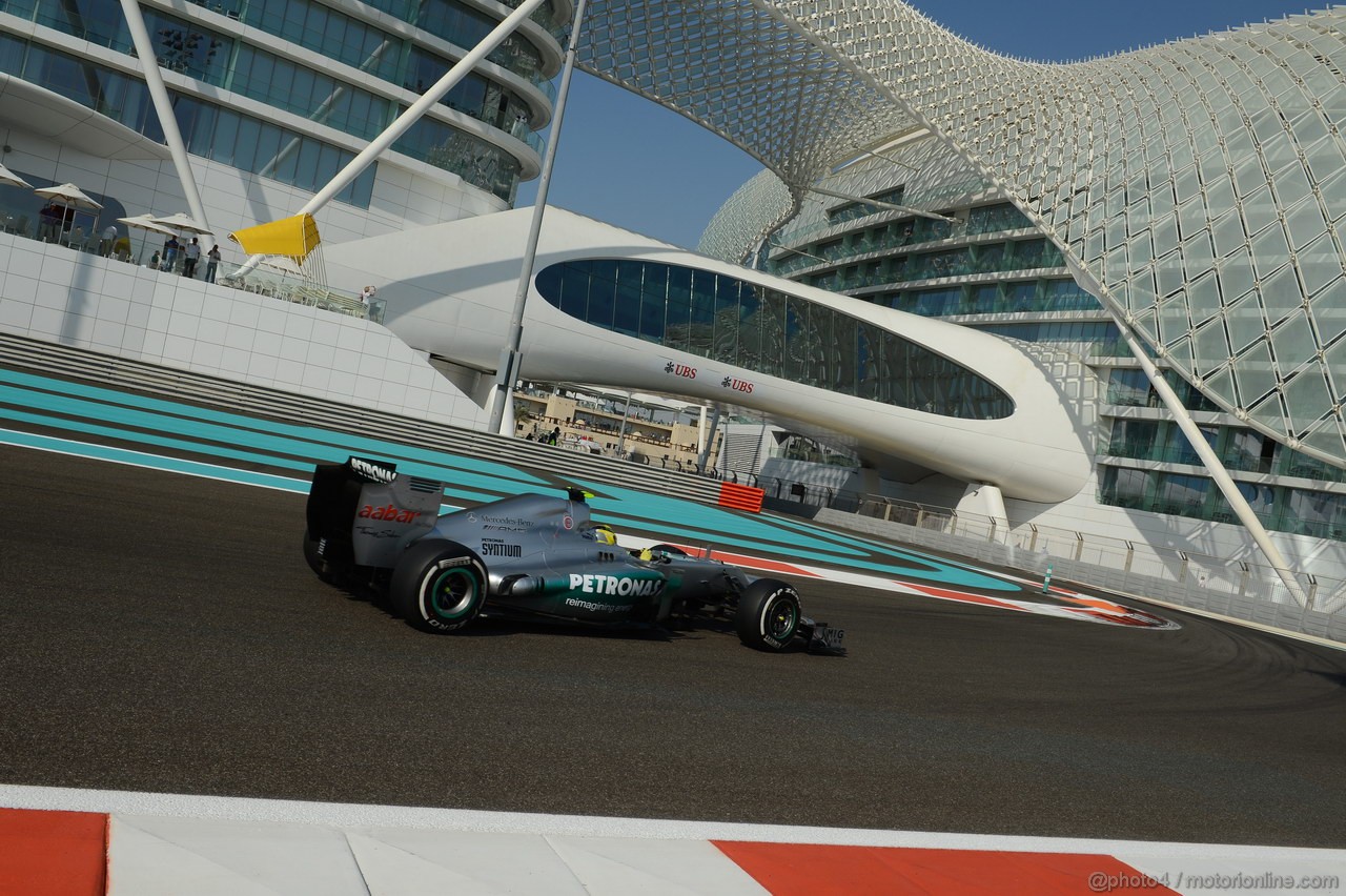GP ABU DHABI, Prove Libere 3: Nico Rosberg (GER) Mercedes AMG F1 W03