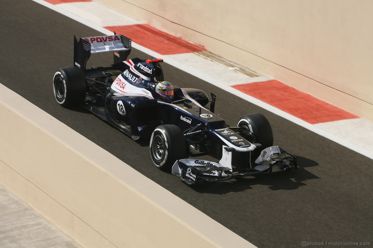 GP ABU DHABI, Prove Libere 3: Pastor Maldonado (VEN) Williams F1 Team FW34