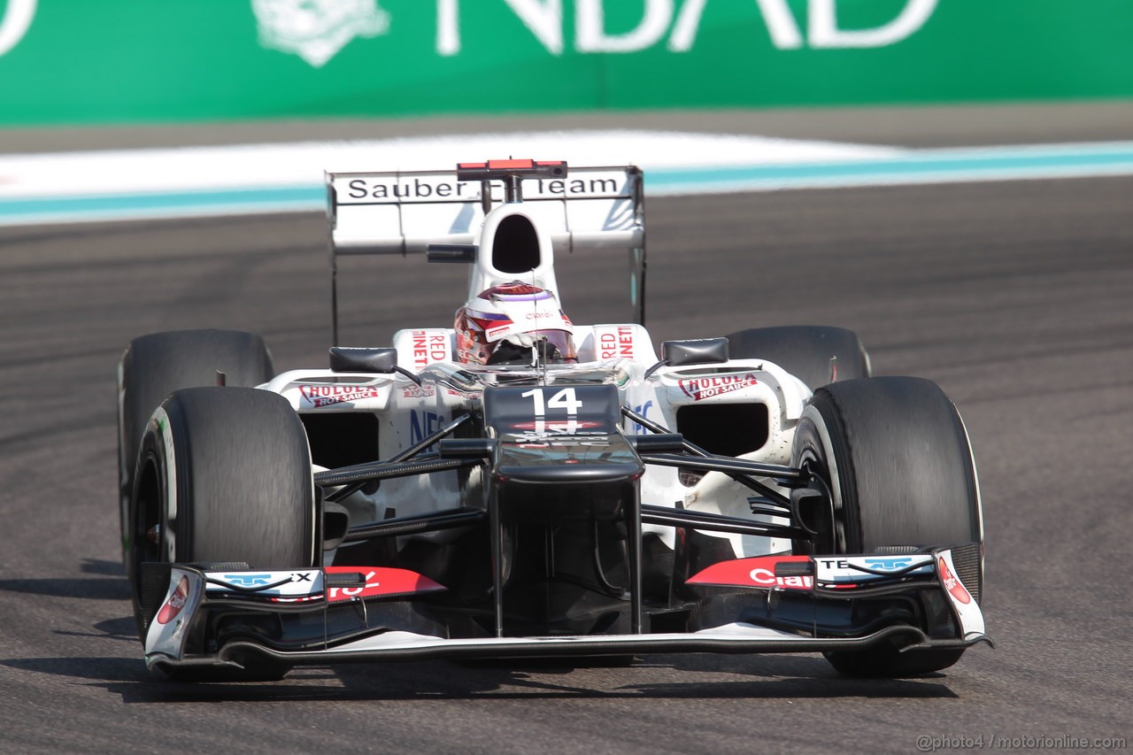 GP ABU DHABI, Prove Libere 3: Kamui Kobayashi (JAP) Sauber F1 Team C31