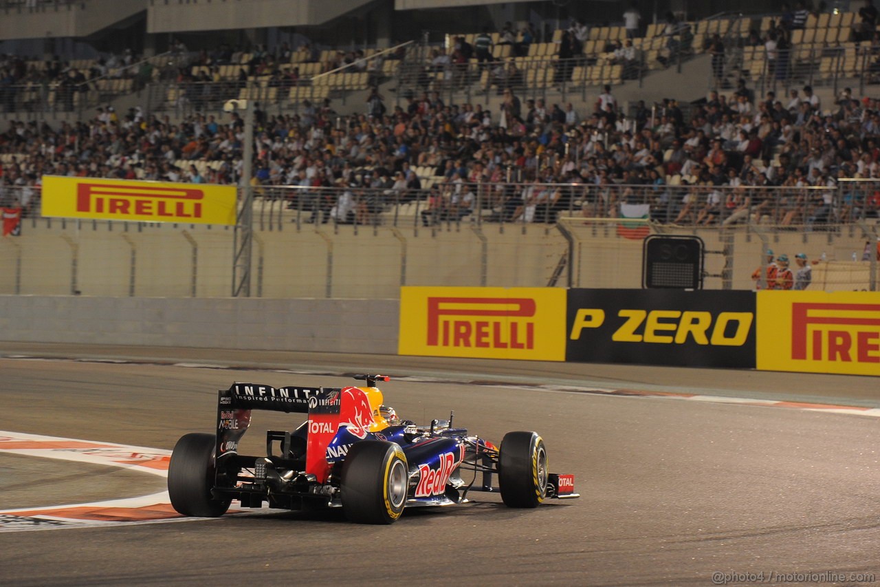 GP ABU DHABI, Qualifiche: Sebastian Vettel (GER) Red Bull Racing RB8