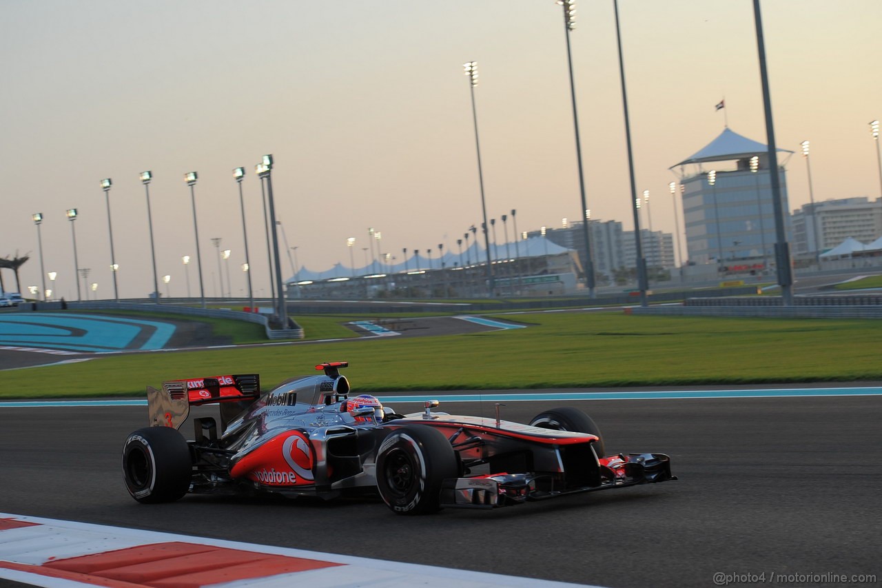 GP ABU DHABI, Qualifiche: Jenson Button (GBR) McLaren Mercedes MP4-27