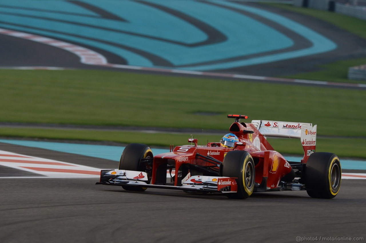 GP ABU DHABI, Qualifiche: Fernando Alonso (ESP) Ferrari F2012