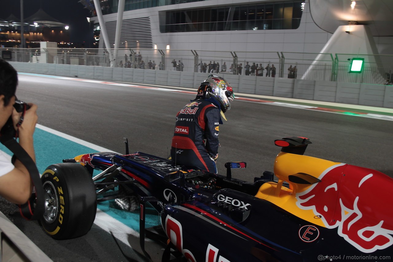GP ABU DHABI, Qualifiche: Sebastian Vettel (GER) Red Bull Racing RB8