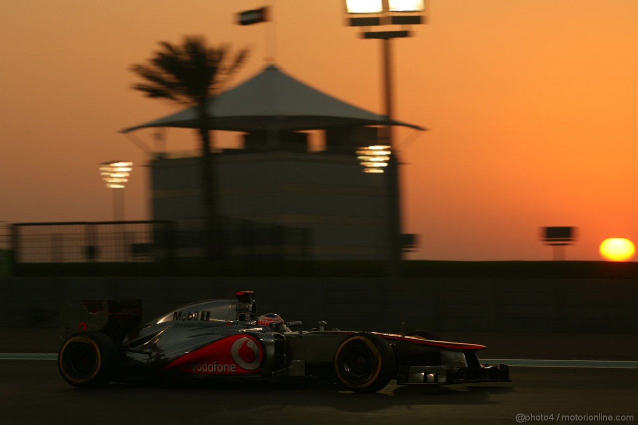 GP ABU DHABI, Qualifiche: Jenson Button (GBR) McLaren Mercedes MP4-27