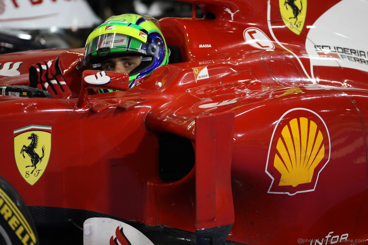 GP ABU DHABI, Qualifiche: Felipe Massa (BRA) Ferrari F2012